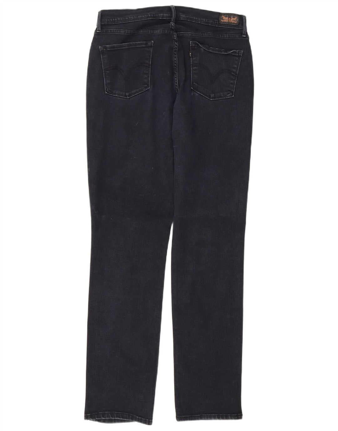 Женские джинсы скинни LEVI'S 512 США 12, большие W31 L32 Темно-синие