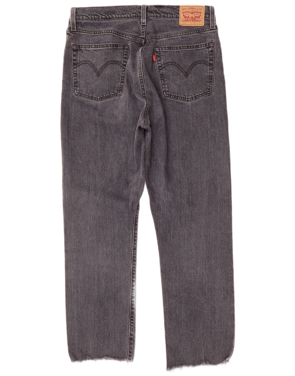 Мужские прямые джинсы LEVI'S 501 W31 L28 Серые, хлопок