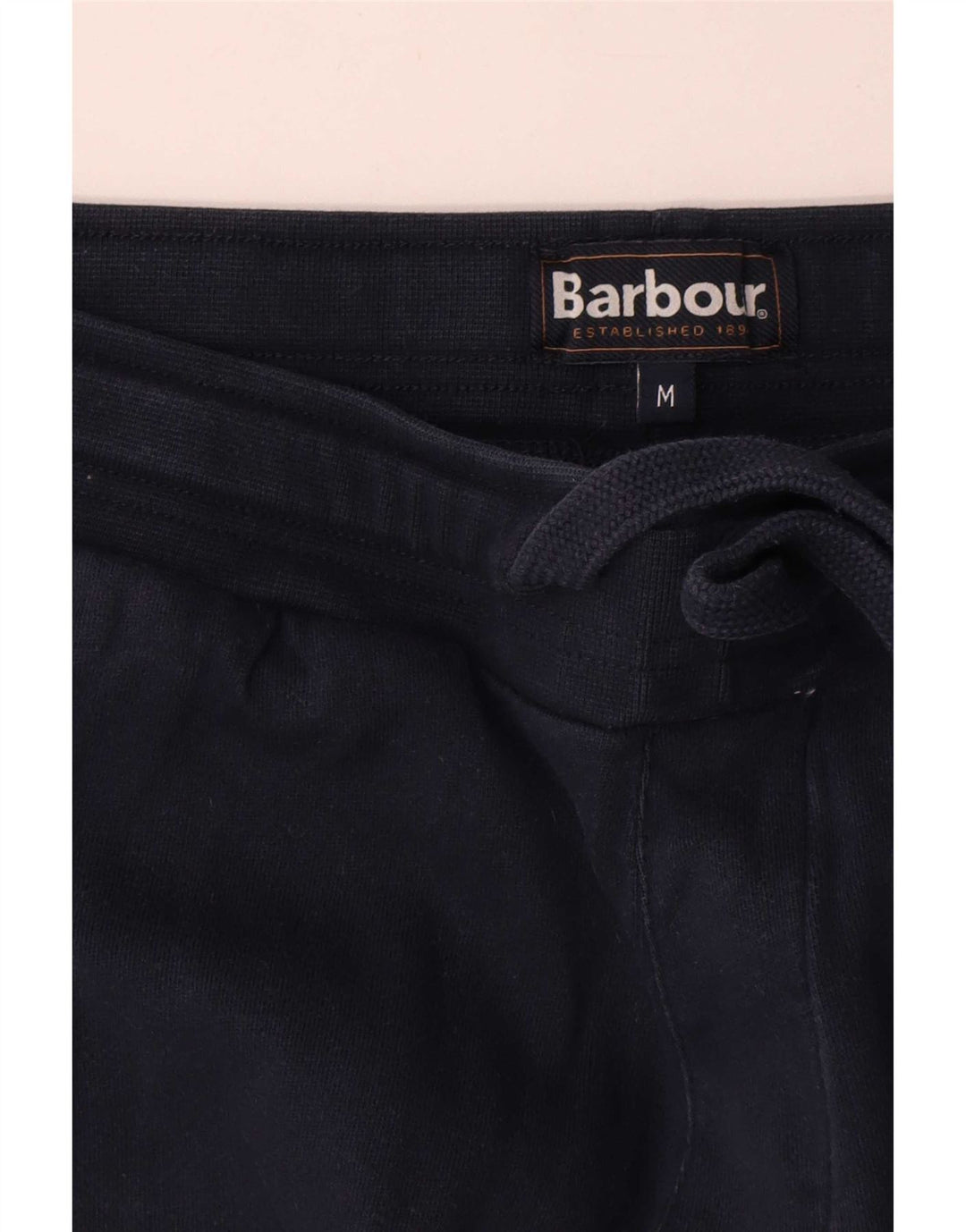 Мужские спортивные брюки Barbour, джоггеры, средний темно-синий, хлопок