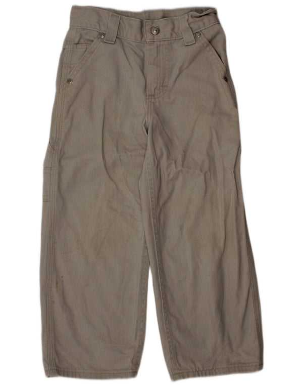 Широкие джинсы карго для мальчиков 4–5 лет LEE W22 L18, серый хлопок