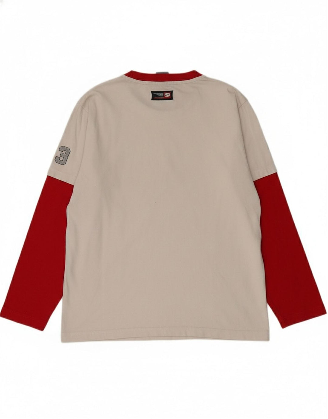 Футболка с рисунком Nike для мальчиков штата Орегон, длинный рукав, 13–14 лет, XL, белая