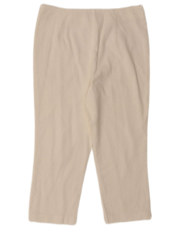 Брюки-капри женские Luisa Spagnoli IT 44 Medium W30 L21 Белый хлопок