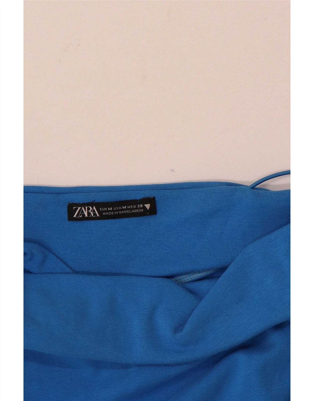 Женский сарафан Zara UK 12, средний синий