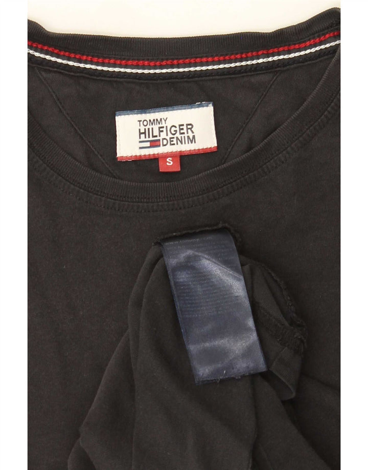 Мужская футболка Tommy Hilfiger, маленький черный хлопок