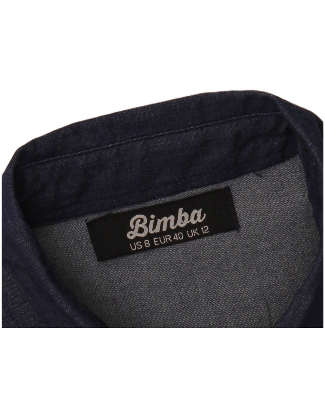 ВИНТАЖНОЕ женское джинсовое платье без рукавов UK 12, средний темно-синий