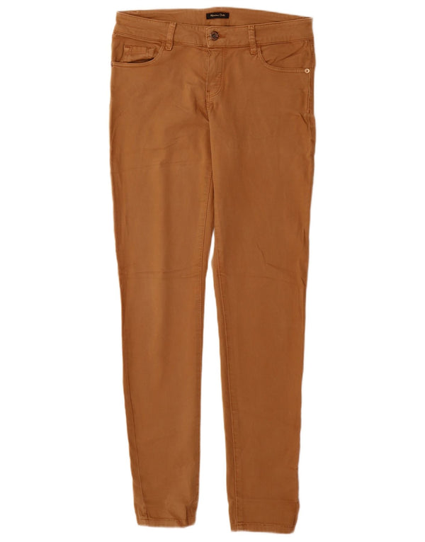 Женские повседневные узкие брюки Massimo Dutti EU 38 Small W28 L31 Коричневые