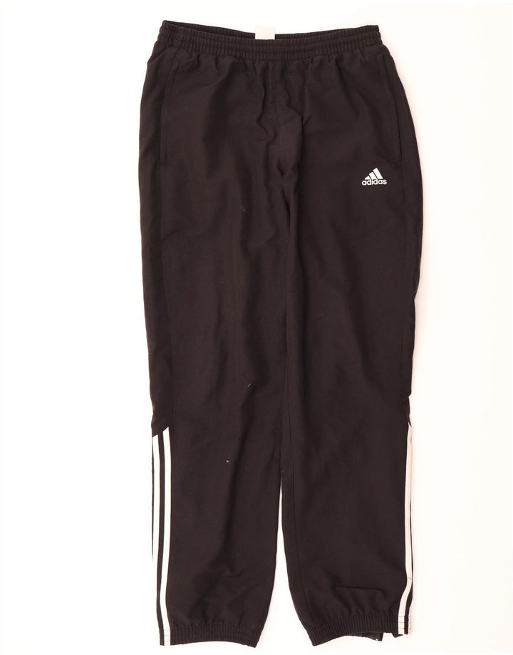 ADIDAS Mens Tracksuit Trousers Joggers Medium  Black Polyester