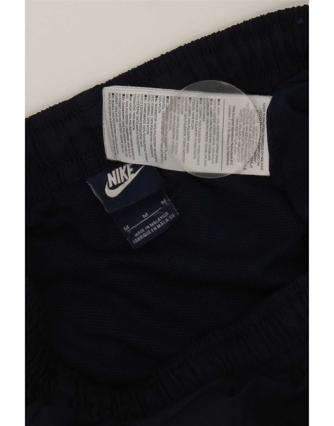 Мужские спортивные брюки Nike, джоггеры, средний темно-синий, полиэстер
