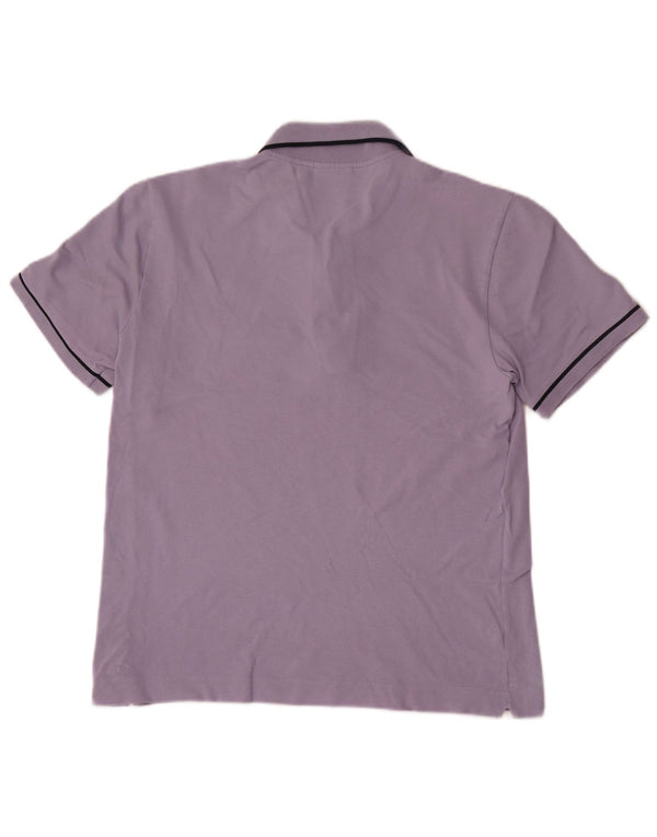 Мужская рубашка-поло Lacoste, размер 6 XL, фиолетовый хлопок