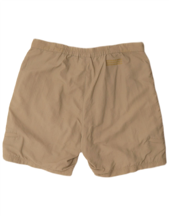 Мужские шорты-карго Adidas XL W38 Бежевые из полиамида