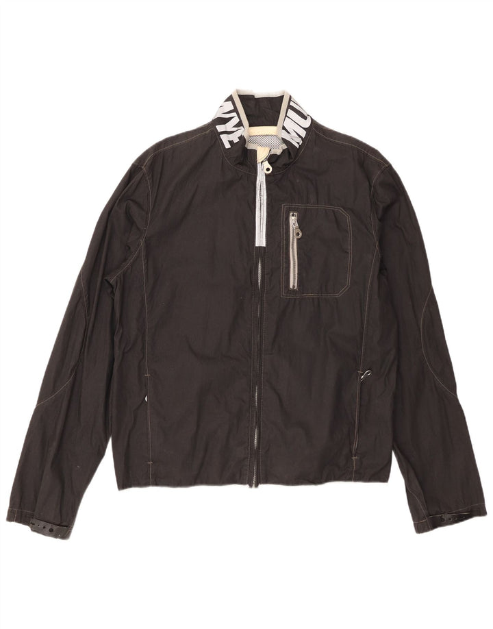 Женский бомбер Murphy & Nye с графическим рисунком UK 18 XL, черный хлопок