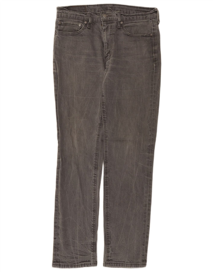 Мужские зауженные джинсы Levi's 541 W33 L31 Серый хлопок