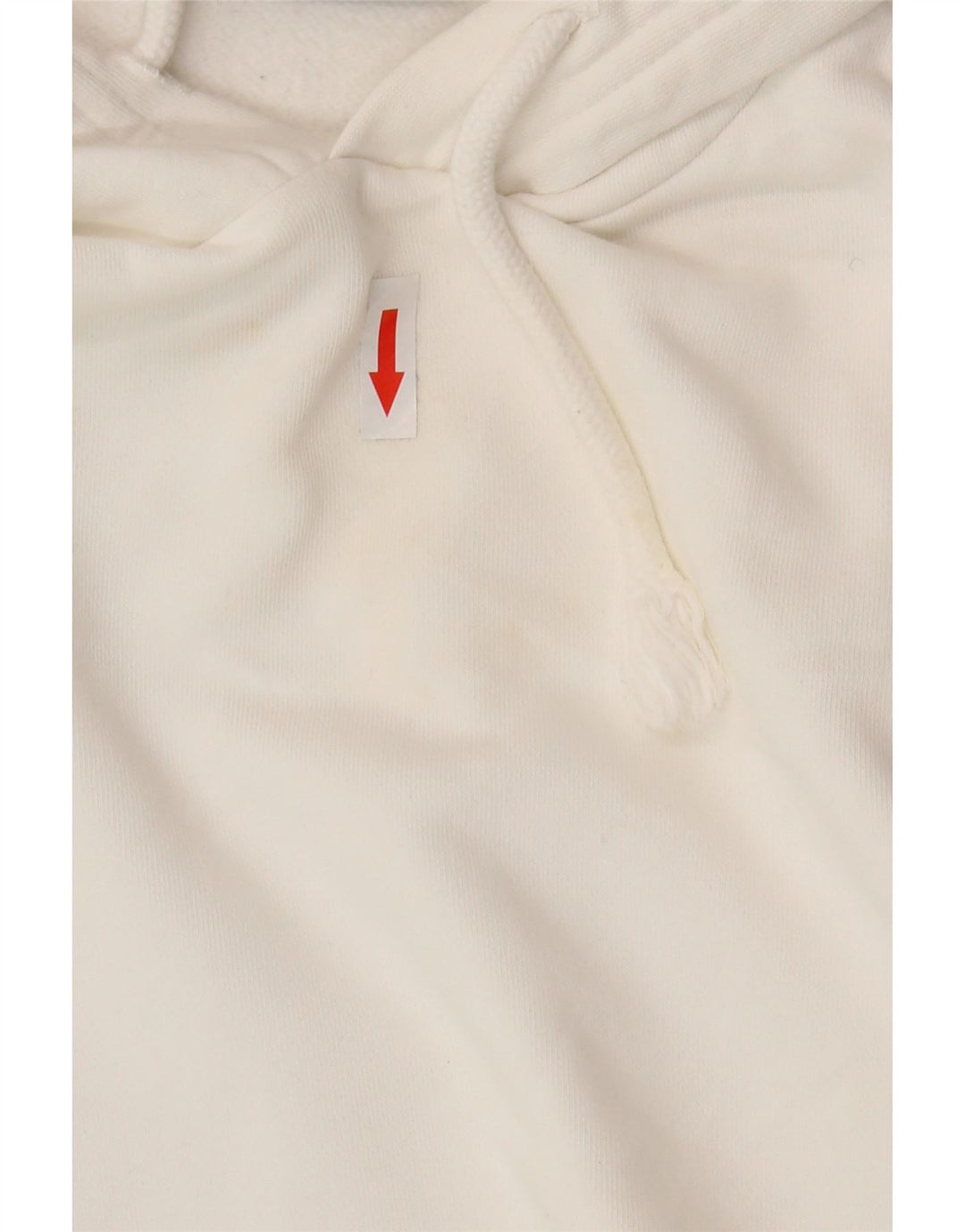 Мужской джемпер свободного кроя C&A с капюшоном, маленький белый, хлопковый