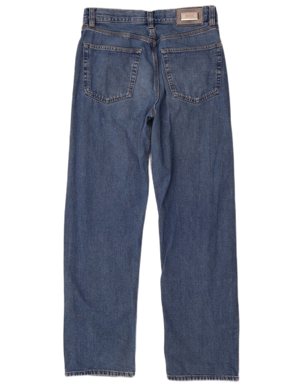 Мужские прямые джинсы Hugo Boss Alabama W32 L32, синий хлопок