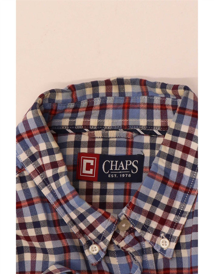 Мужская рубашка Chaps, большая разноцветная клетка