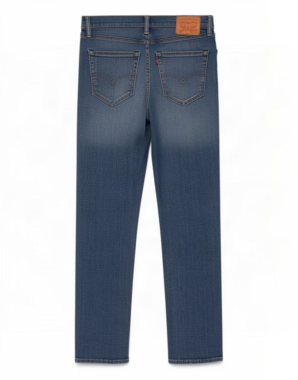 Мужские зауженные джинсы Levi's 512 W34 L30 синие, хлопок