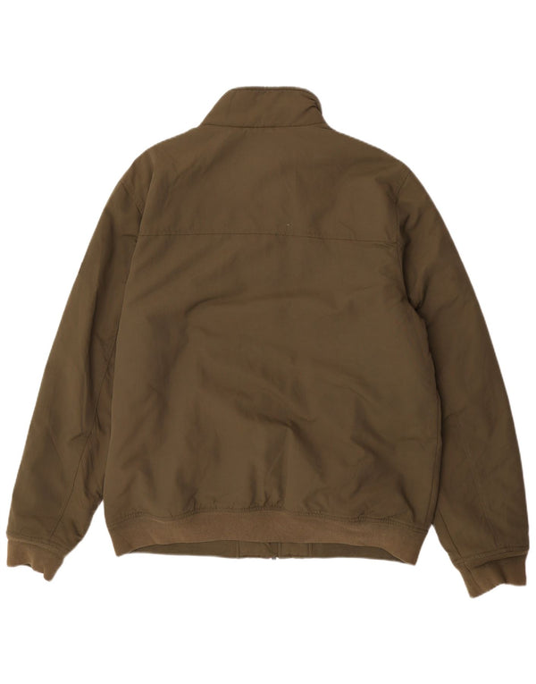 Мужская куртка-бомбер Tommy Hilfiger UK 42 XL Хаки Полиамид