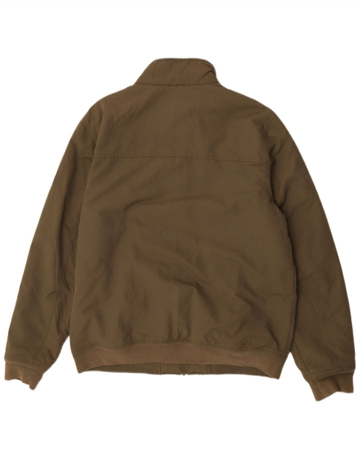 Мужская куртка-бомбер Tommy Hilfiger UK 42 XL Хаки Полиамид
