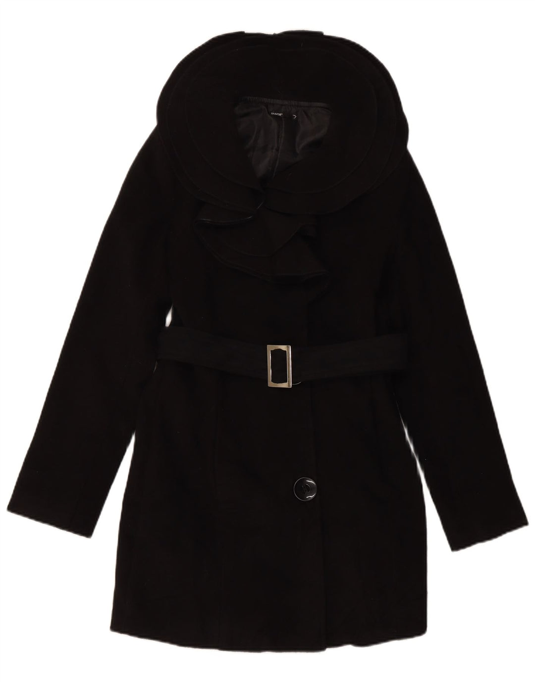 Женское пальто SASCH UK 12, средний черный, полиэстер