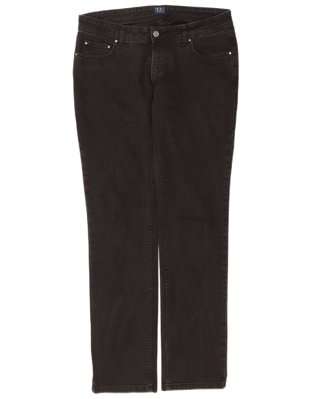 Женские узкие джинсы Trussardi W31 L33, черный хлопок