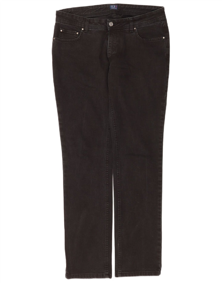 Женские узкие джинсы Trussardi W31 L33, черный хлопок