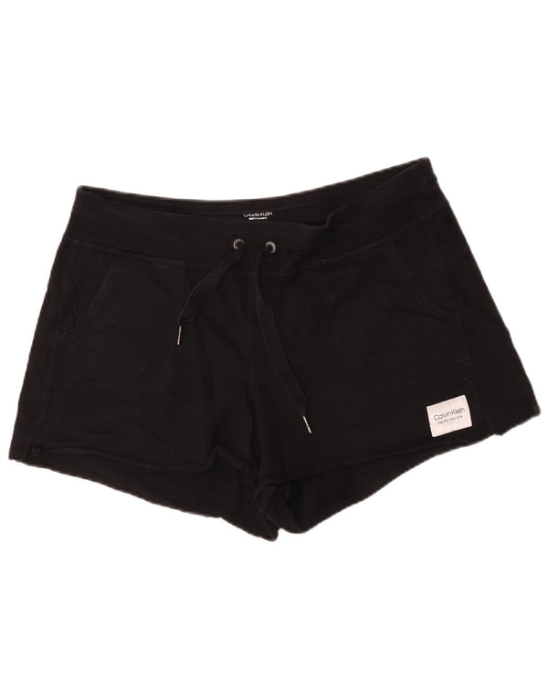 Женские спортивные шорты Calvin Klein UK 18 XL, черный хлопок