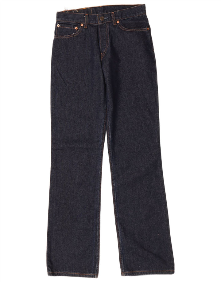 Женские прямые джинсы Levi's 575 W28 L32 темно-синие, хлопок