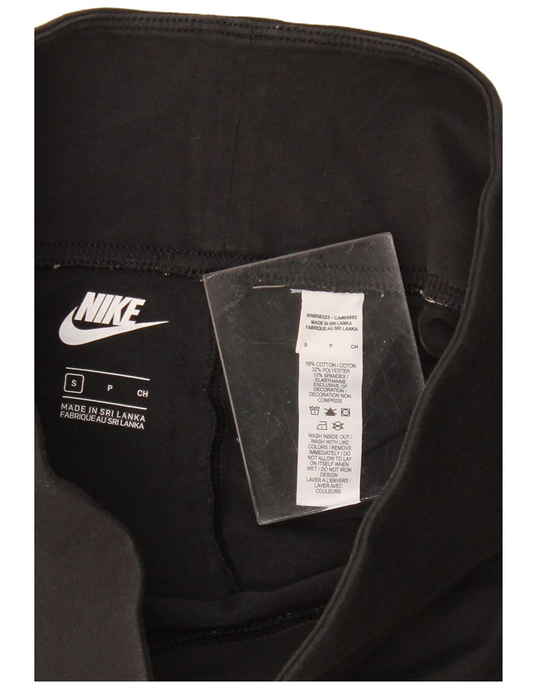 Женские спортивные шорты NIKE UK 8, маленькие черные хлопковые