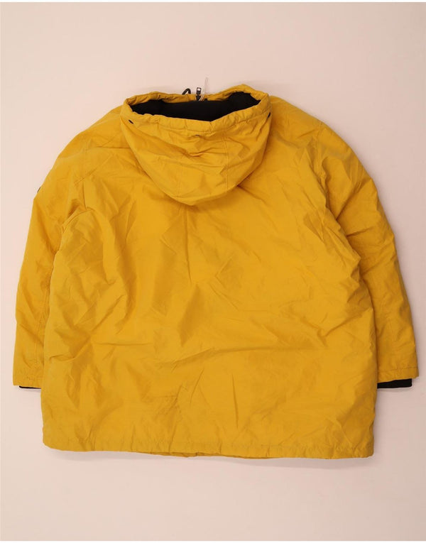 Мужская парка Jack & Jones с капюшоном UK 46 3XL Желтый полиэстер