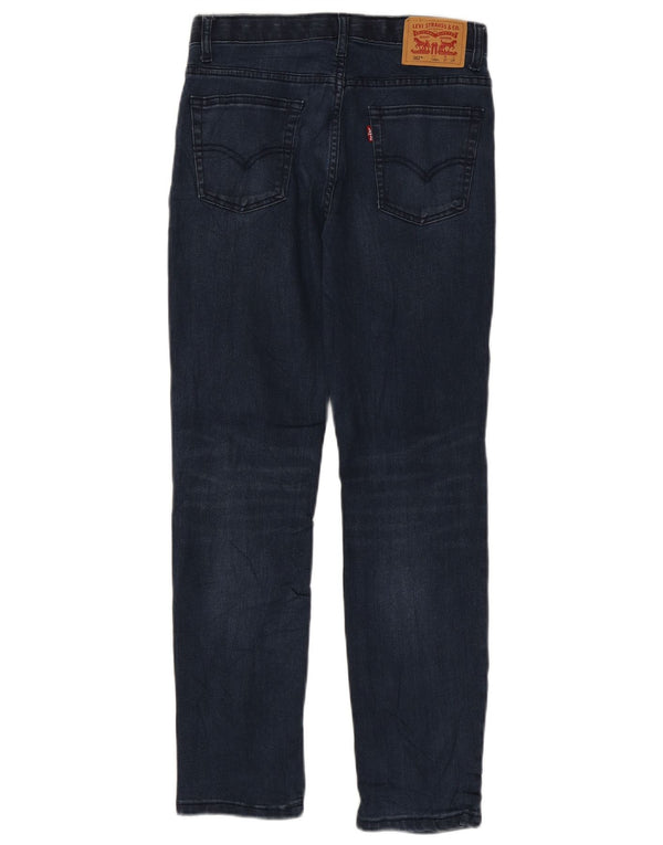 Джинсы Levi's Girls 502 Slim 13-14 лет W27 L29 Темно-синие, хлопок
