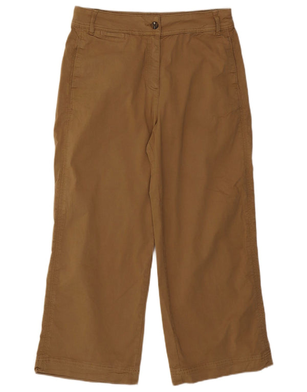 Женские укороченные брюки Jigsaw UK 12, средний W30 L24, хаки, хлопок