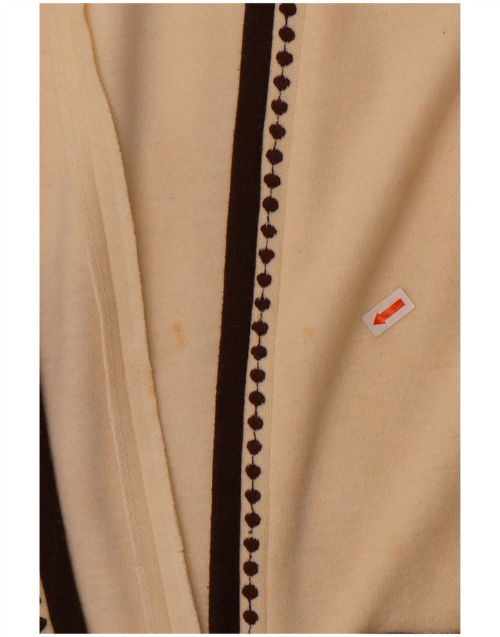 Carre Женский открытый кардиган без рукавов EU 42 Большой Off White