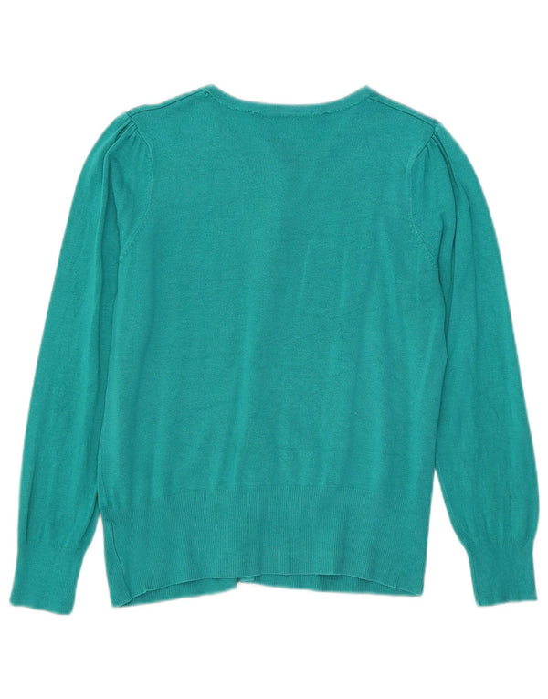 Женский кардиган Marks & Spencer UK 10, маленький синий вискоза