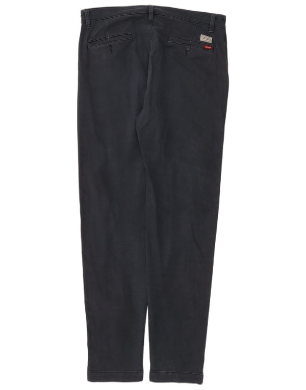 Мужские брюки-чиносы Levi's Standard зауженные W34 L34 Темно-синие хлопковые