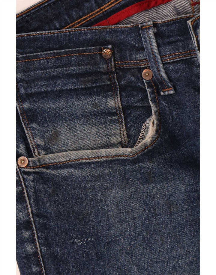 Мужские узкие джинсы Penguin W32 L32, синие, хлопок