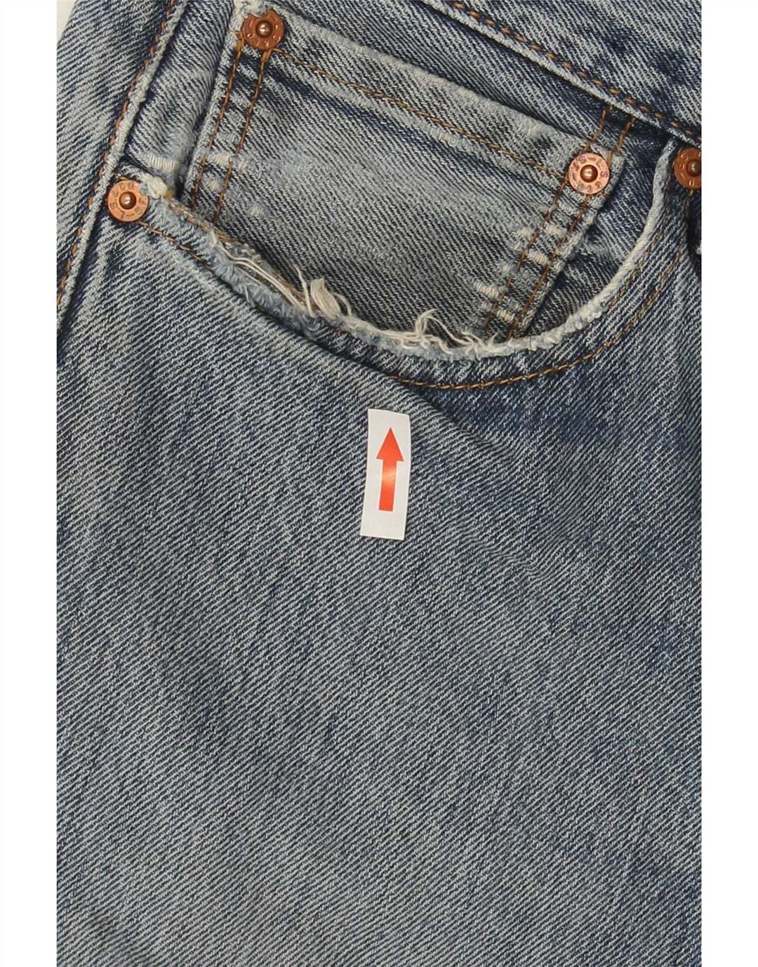 Мужские прямые джинсы Levi's 501 W34 L32, синий хлопок