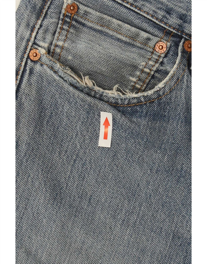 Мужские прямые джинсы Levi's 501 W34 L32, синий хлопок