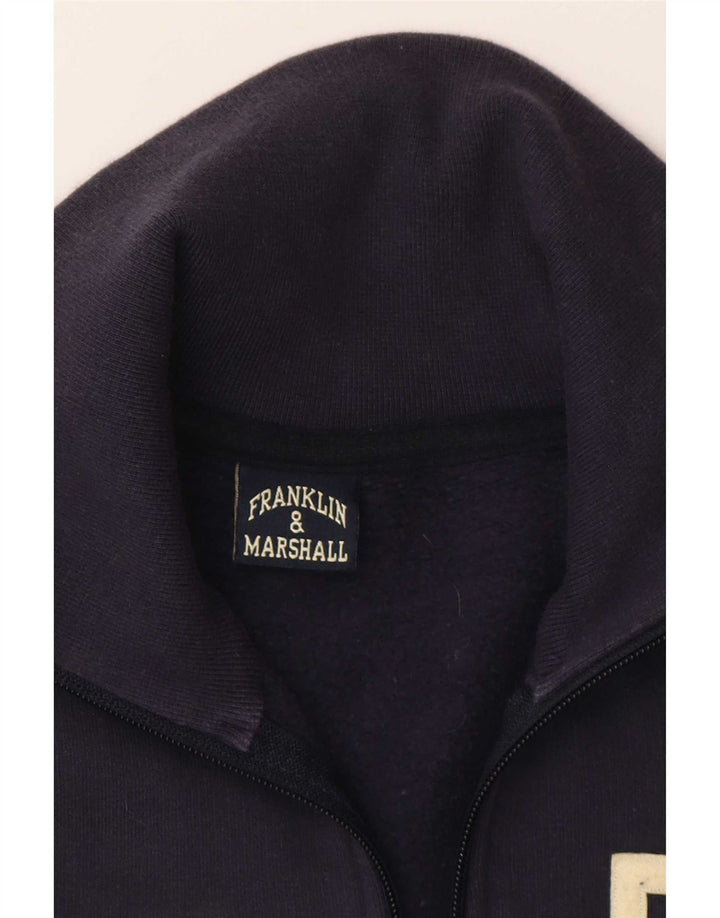 Мужской спортивный костюм Franklin & Marshall, верхняя куртка, средний темно-синий, с цветными блоками