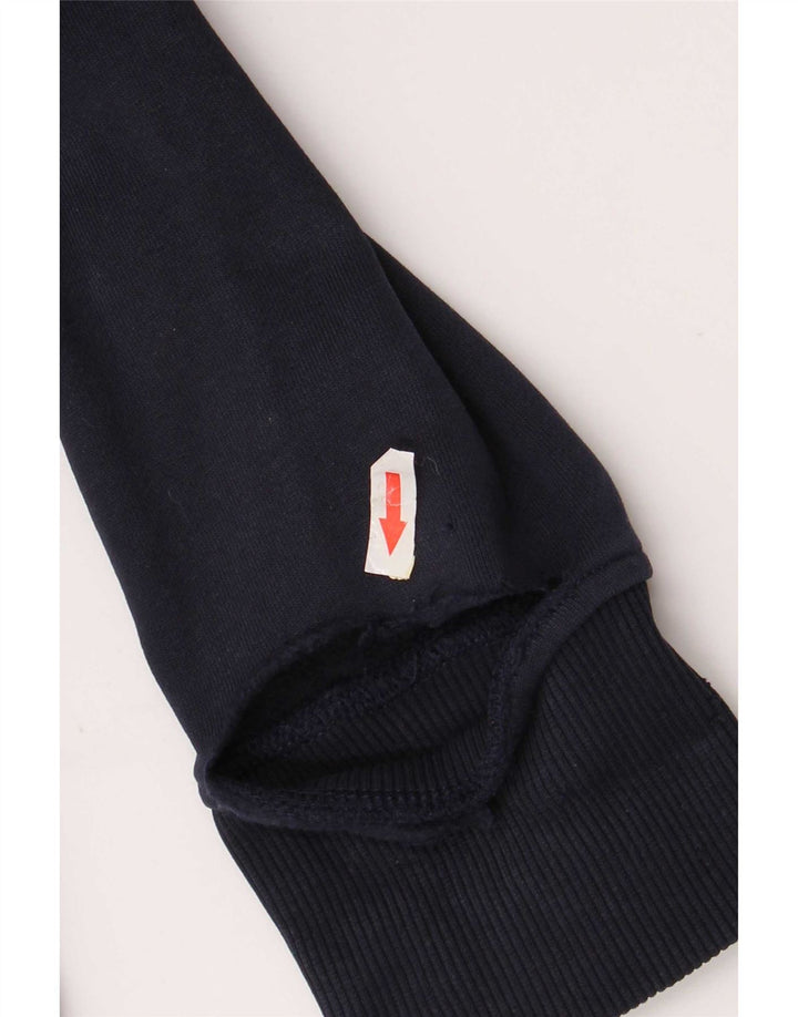 Мужской джемпер с капюшоном Gant, большой размер, темно-синий, хлопок