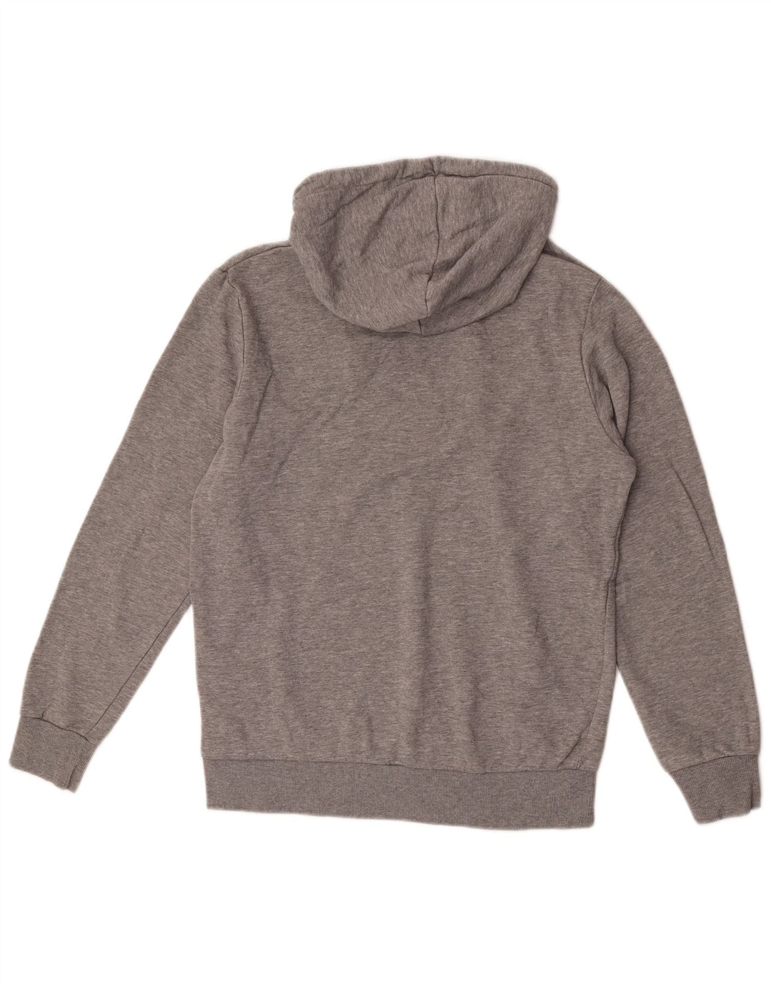 Мужской джемпер с капюшоном Jack & Jones, средний серый хлопок с крапинками