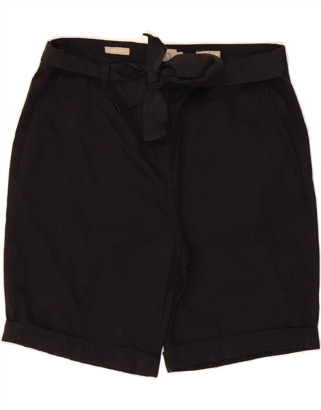 DOCKERS Womens Regular Fit Chino Shorts IT 46 Large W32 Black Cotton Vintage Dockers and Second-Hand Dockers from Messina Hembry 