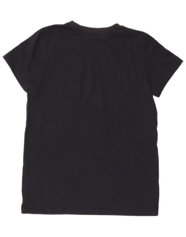 Мужская футболка с рисунком UNDER ARMOR, маленькая, темно-синяя