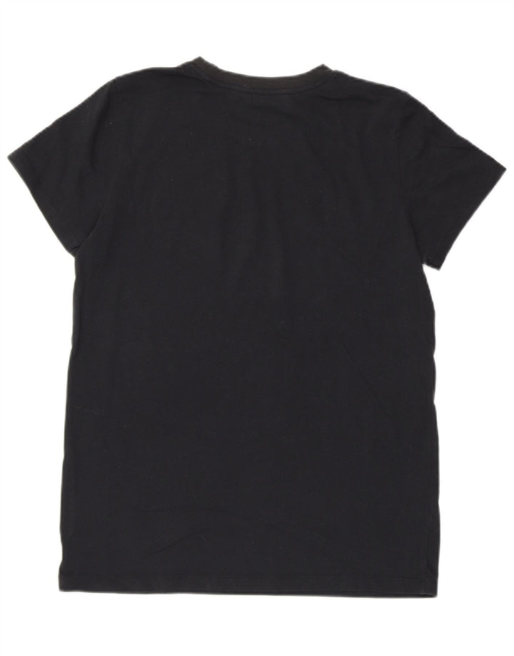 Мужская футболка с рисунком UNDER ARMOR, маленькая, темно-синяя