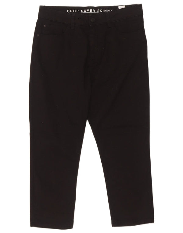 Женские укороченные брюки Marks & Spencer UK 12 Medium W30 L22 Черные