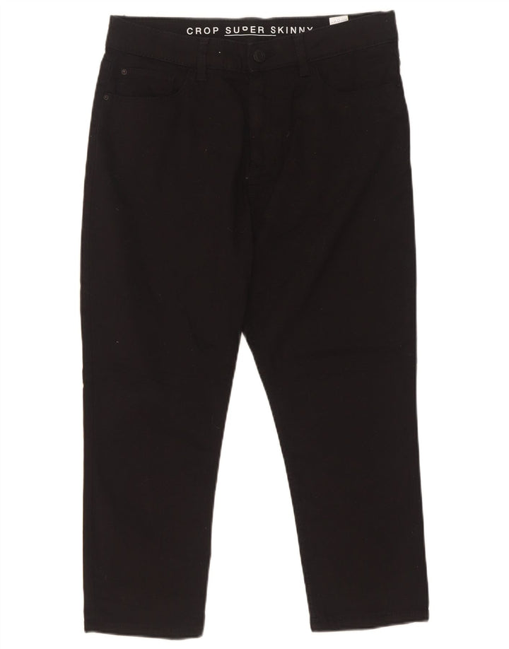 Женские укороченные брюки Marks & Spencer UK 12 Medium W30 L22 Черные