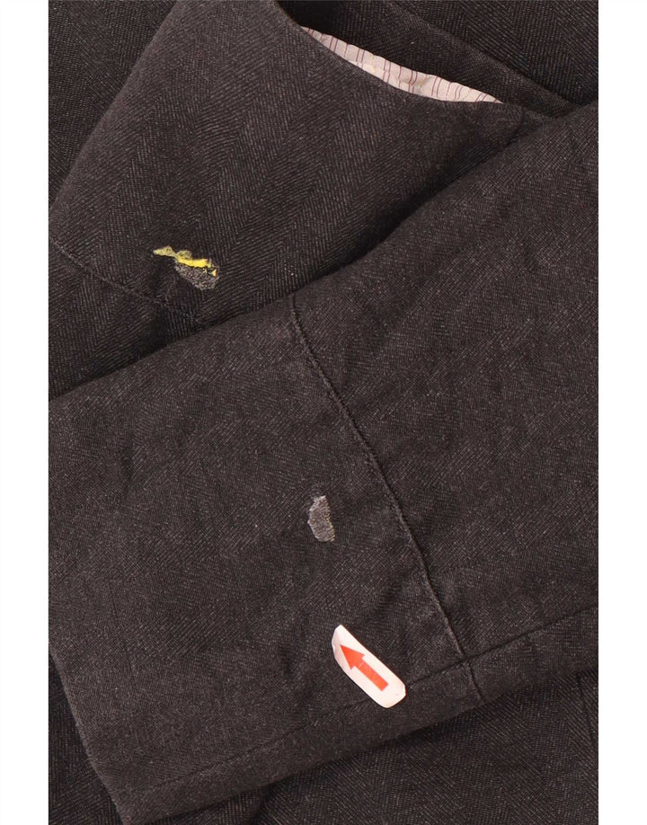 Мужская куртка в стиле милитари Zara EU 54 XL серая