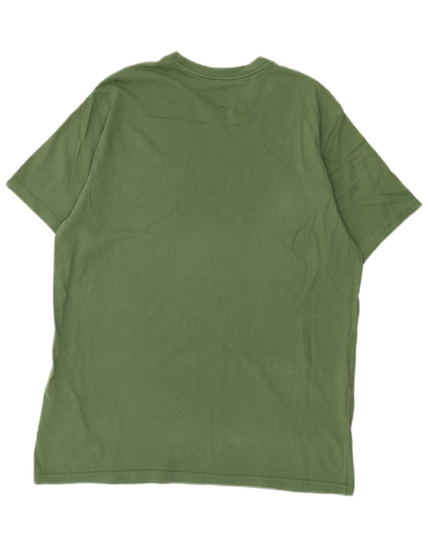 Levi's Mens Relaxed T-Shirt Top Medium Green Cotton