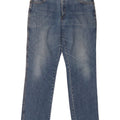 Мужские прямые джинсы Wrangler Texas с потертостями W36 L32, синий хлопок