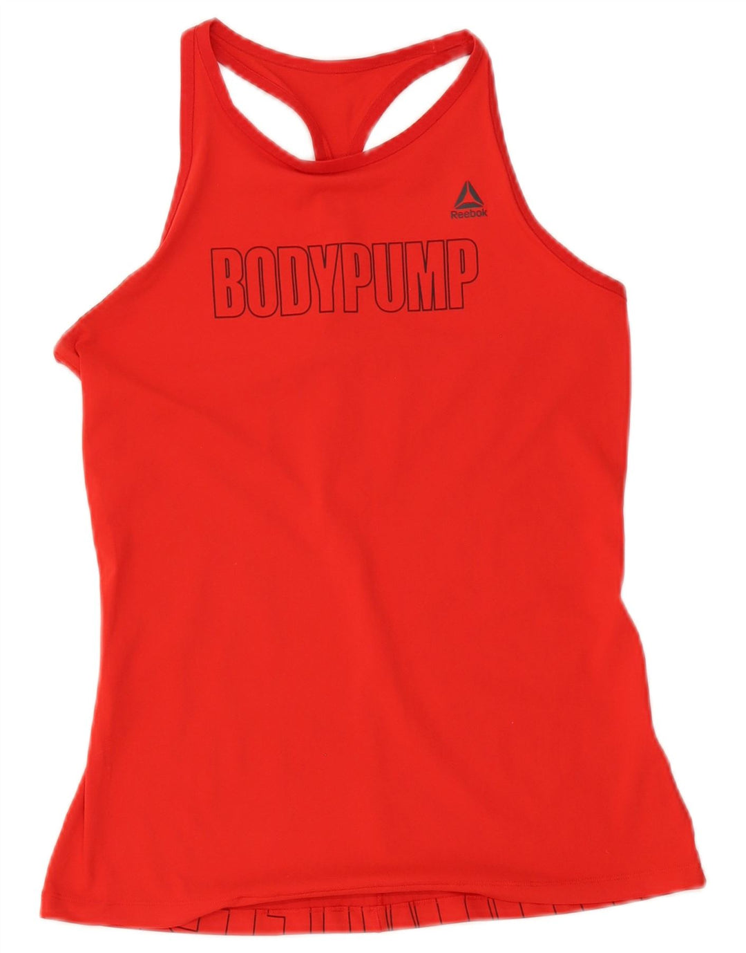 Женский жилет с рисунком Reebok Bodypump UK 12/14, средний красный полиэстер