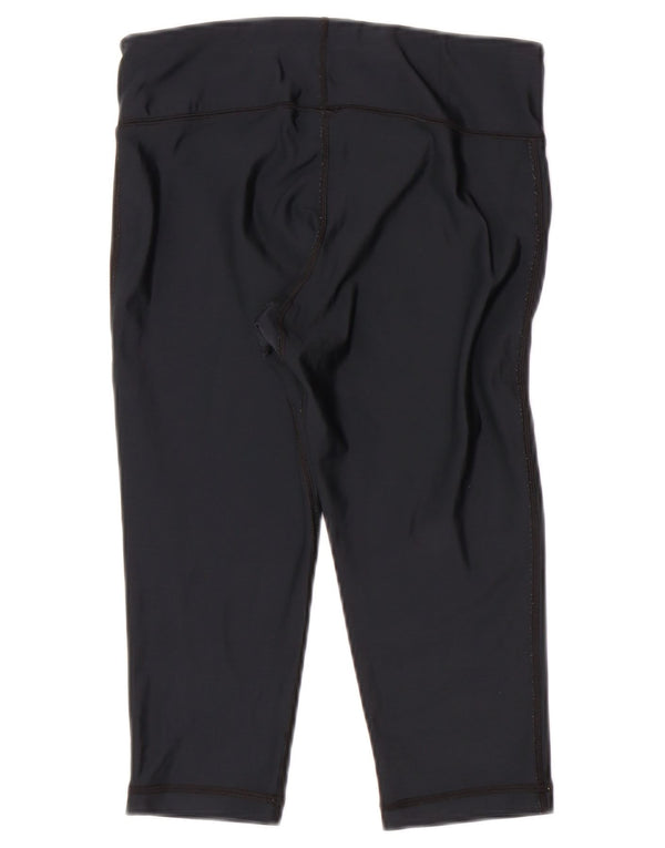 Женские леггинсы-капри UNDER ARMOR UK 8, маленькие, темно-синие